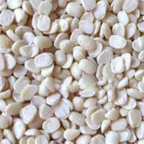 split washed black gram-white urad dal