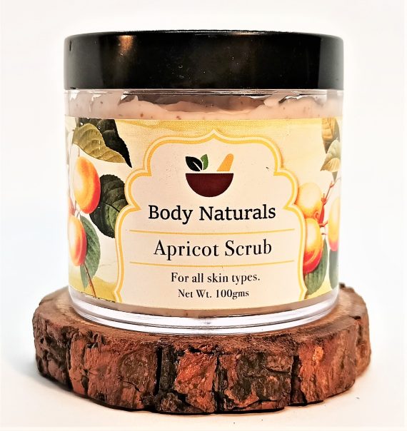 BodyNaturals-Apricot-Face and Body Scrub-Organic-Natural-Herbal