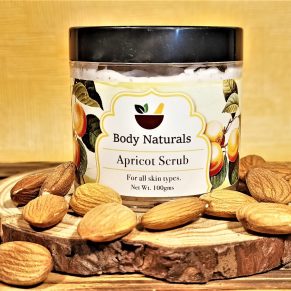 BodyNaturals-Apricot-Face and Body Scrub-Organic-Natural-Herbal