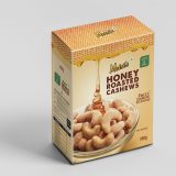 Molsi's Honey Roasted Cashew Pack Of 200g front -Kaju-Dryfruits-Flavoured buts,