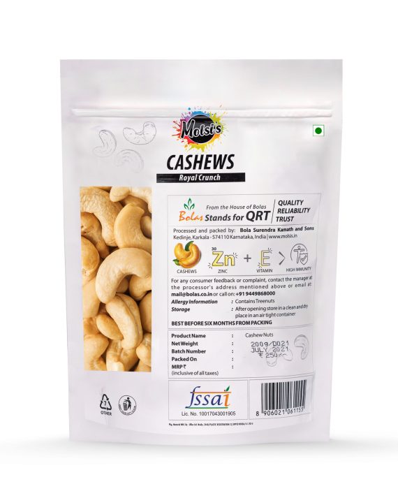 Molsi's Cashew Royal 200g-kaju