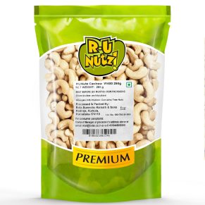 R U Nutz Cashew W400 250g-kaju-dryfruits