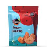 Molsi's Pepper Cashews 200g-kaju-Dryfruits