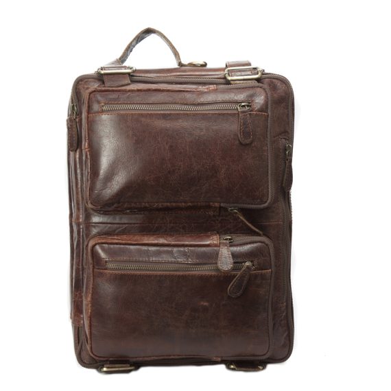 brown-leather-travel-briefcase-backpack