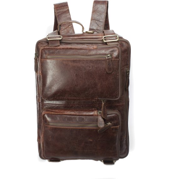 brown-leather-travel-briefcase-backpack