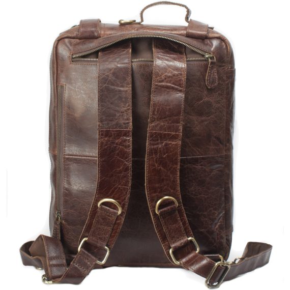 brown-leather-travel-briefcase-backpack