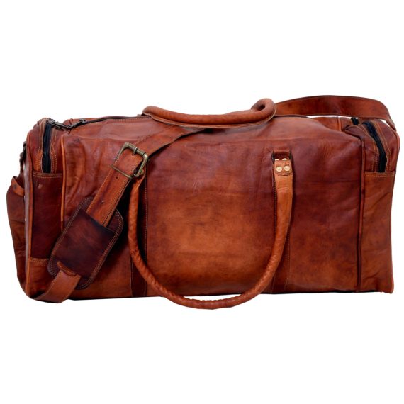 handmade-genuine-vintage-leather-large-travelling-duffel-weekend-bag