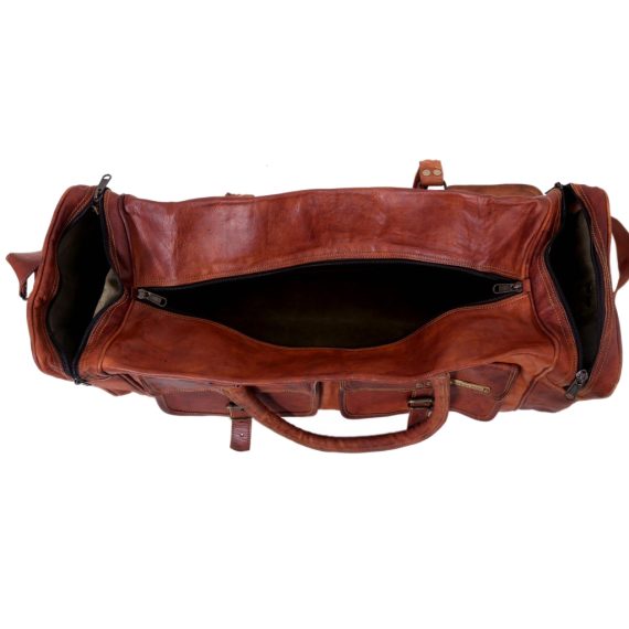 handmade-genuine-vintage-leather-large-travelling-duffel-weekend-bag