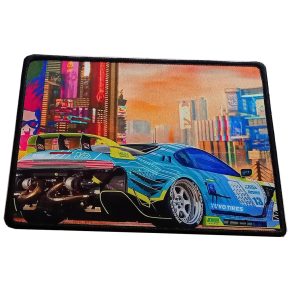 racing car printed mouse pad