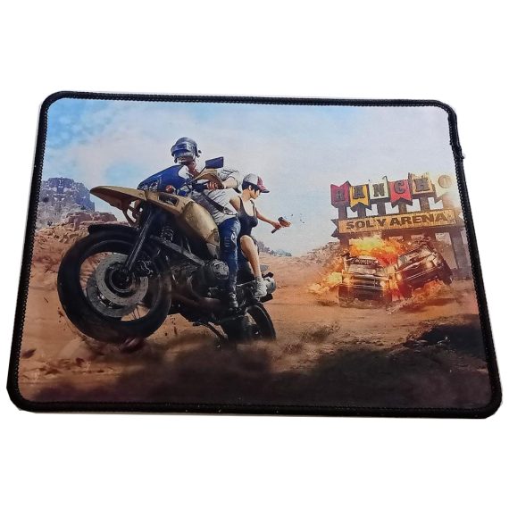 bike printed mouse pad