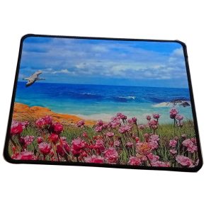 sea beach printed mouse pad