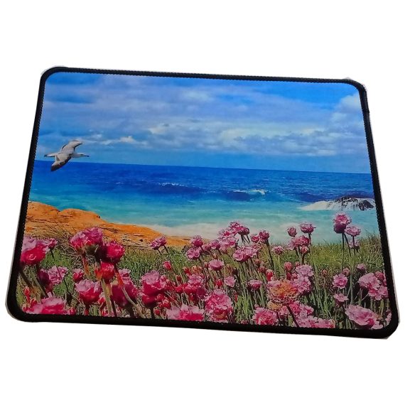 sea beach printed mouse pad